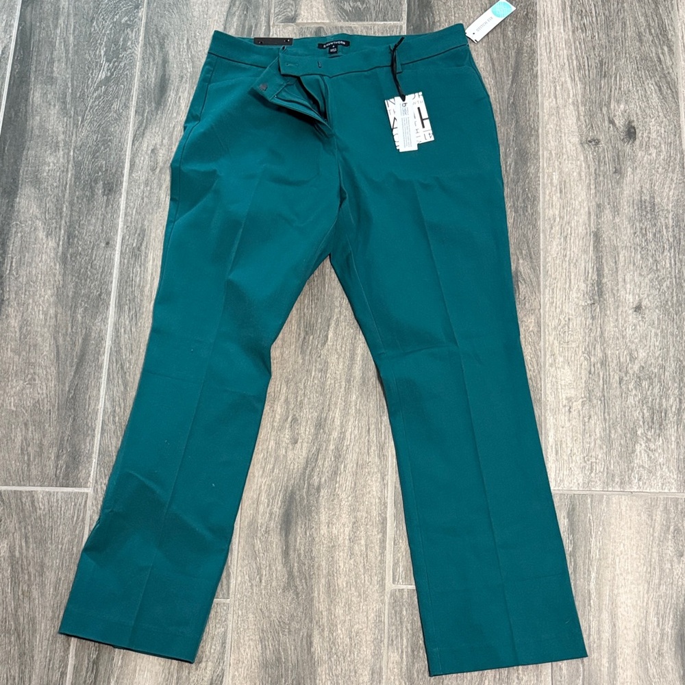 41 Hawthorn Becca Mid Rise Teal Boot Cut Pants